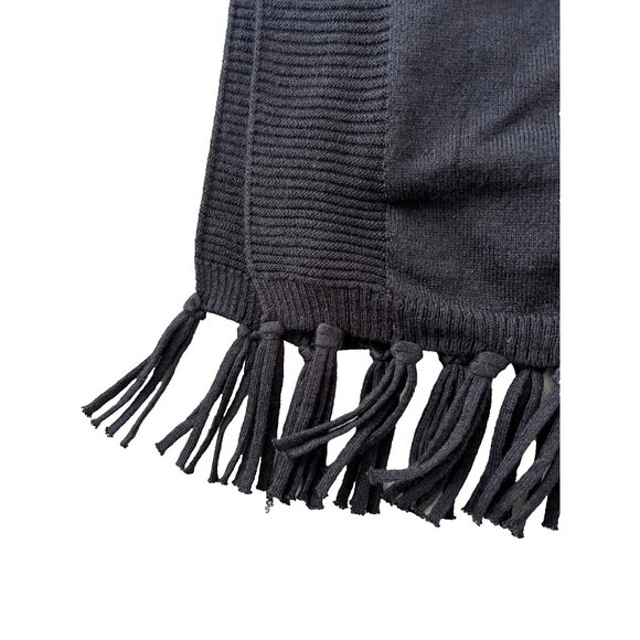 Lilly Pulitzer Ramona Fringe Sweater Black ( XXS ) - Picture 5 of 7